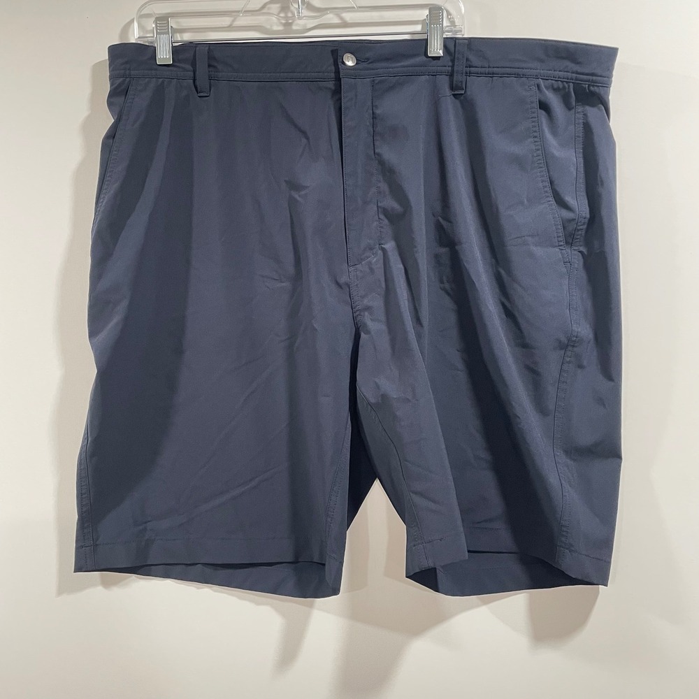 FootJoy Mens Navy Blue Performance Golf Shorts W42 Stretch Flat Front FJ
